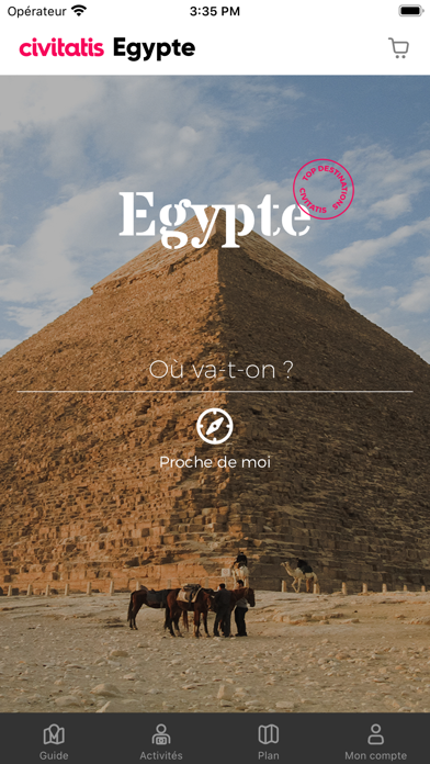 Screenshot #1 pour Guide d'Égypte Civitatis.com