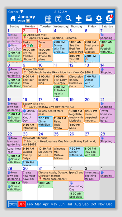 Calendar Widget & Planner Screenshot