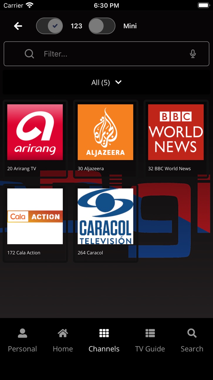 iPhone screenshot