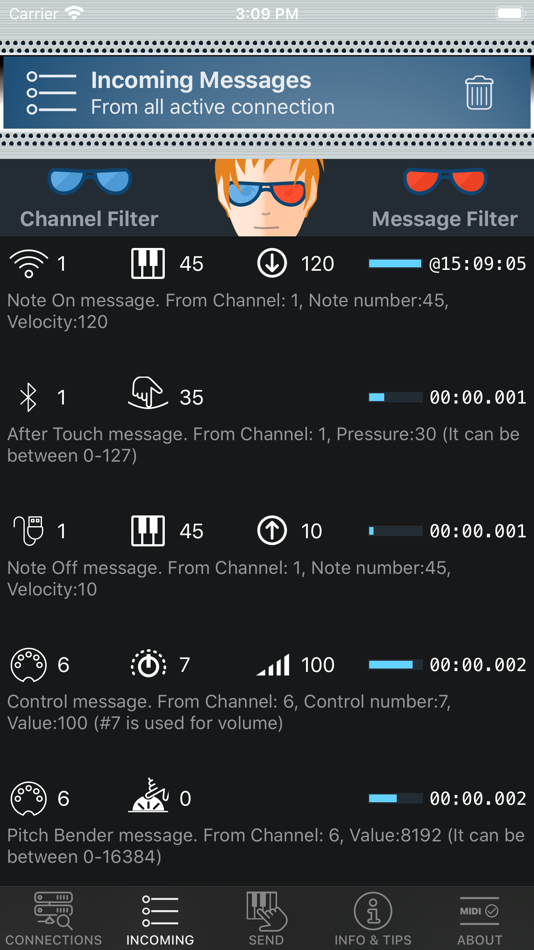 #1. MIDI Check - Diagnose Tool (iOS) 由: DejaWorks LTD