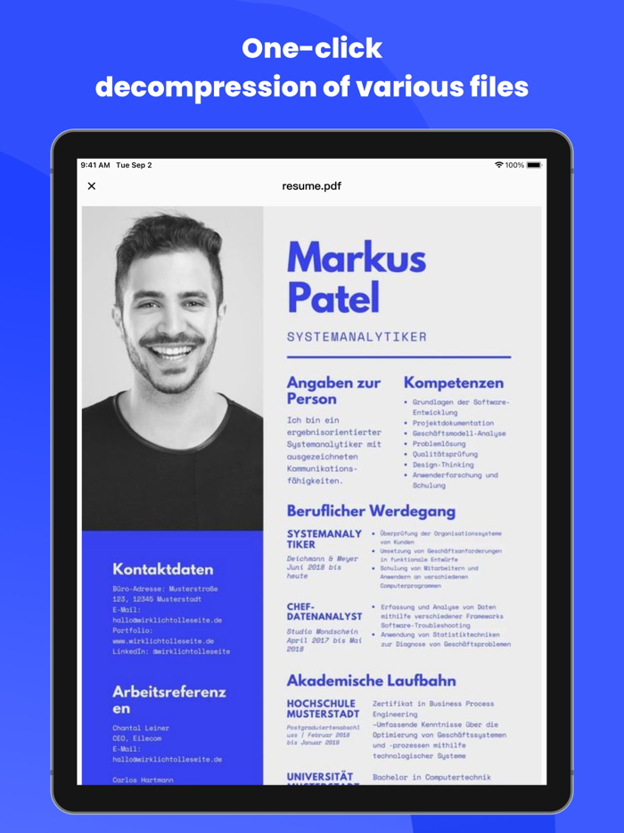 Unzip - File Explorer