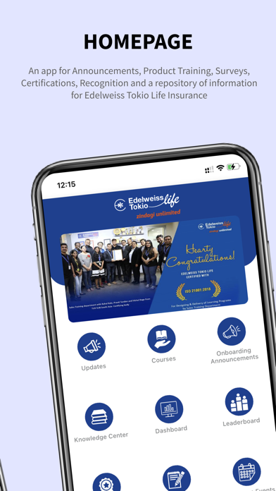 Edelweiss STARS Mobcast Screenshot