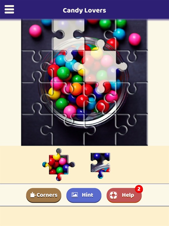 Screenshot #5 pour Candy Lovers Puzzle