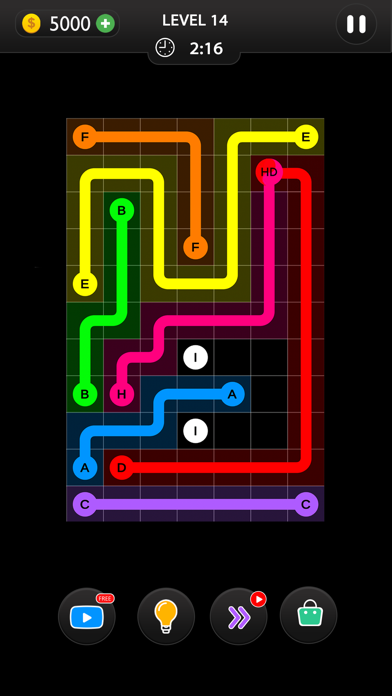 Dot Knot - Line & Color Puzzle Screenshot