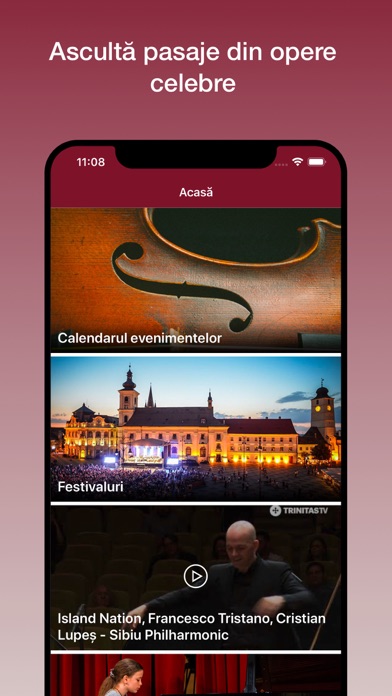 Filarmonica Sibiu Screenshot