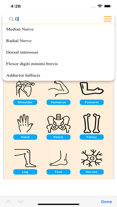 Orthopedic Limbs Anatomy Screenshot