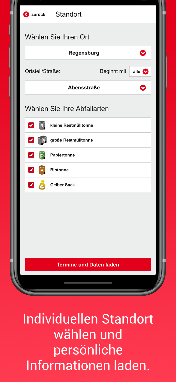 Regensburg Abfall App