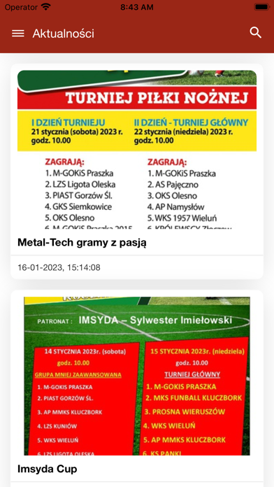 Gmina Praszka Screenshot