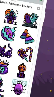 How to cancel & delete very scary halloween stickers 2