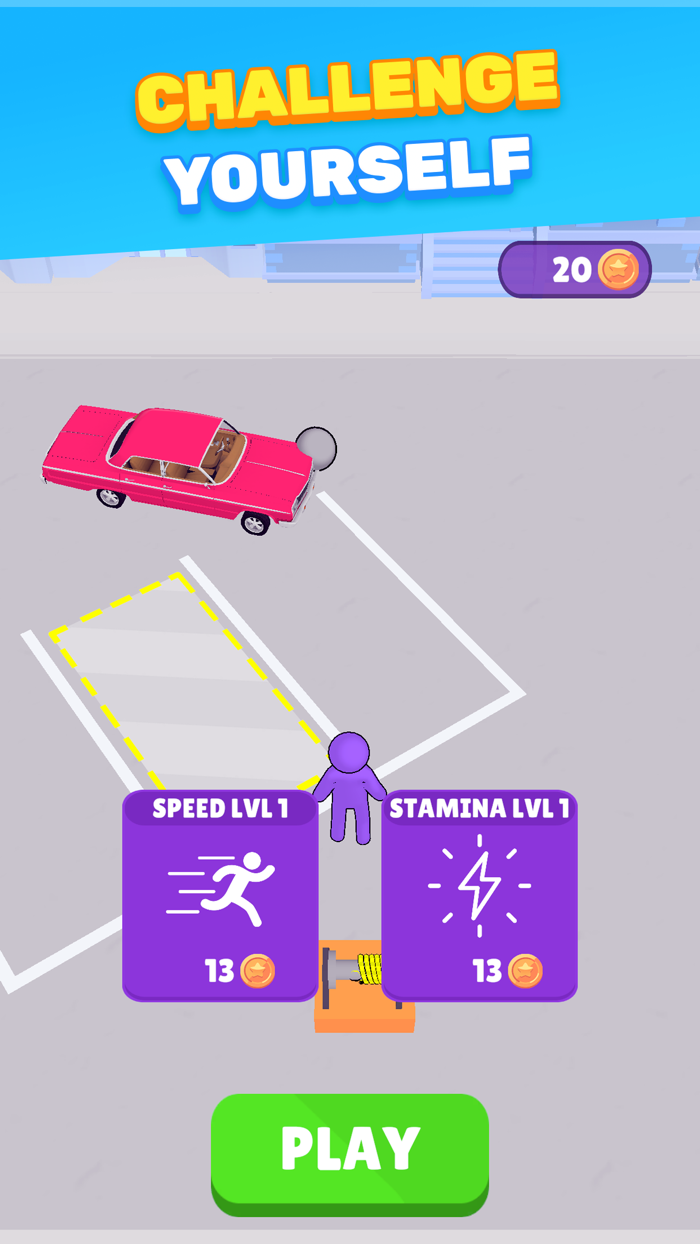 Park It All Drag Car Puzzle