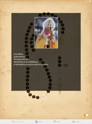 interactive rosary in latin ipad resimleri 2
