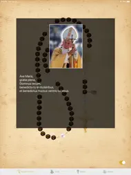 Interactive Rosary in Latin ipad bilder 1