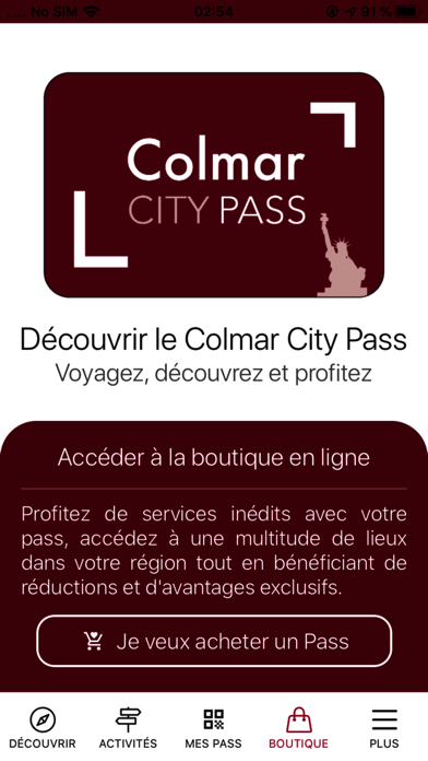 Colmar City Pass Screenshot