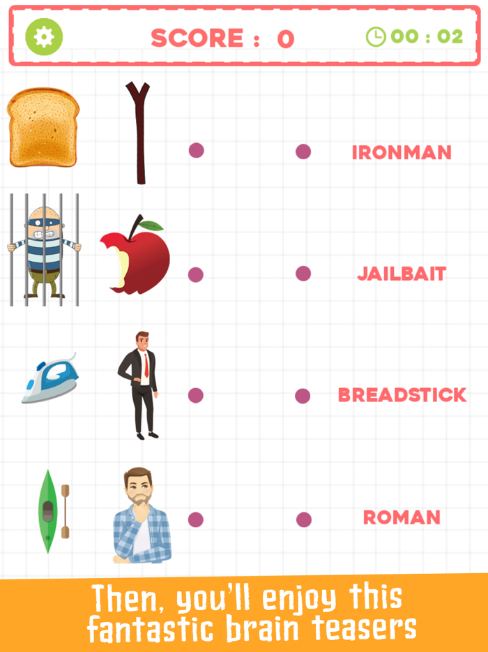 Match 2 Pics With 1 Word