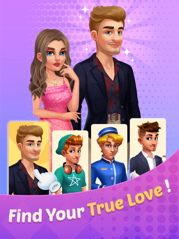 Merge Makeover - Makeup iPad screenshot 4 - Games app