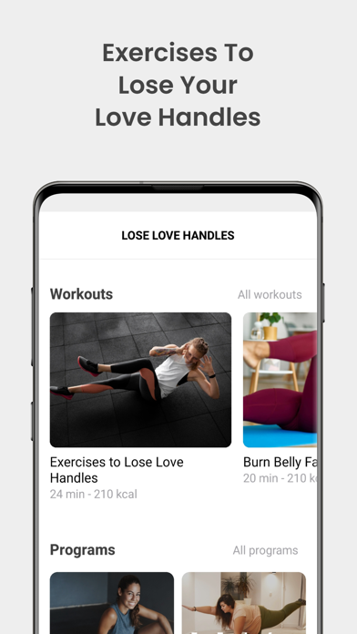 Lose Love Handles Screenshot