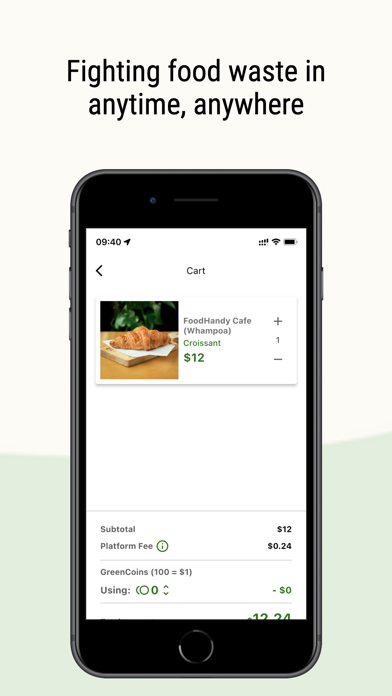 FoodHandy Screenshot