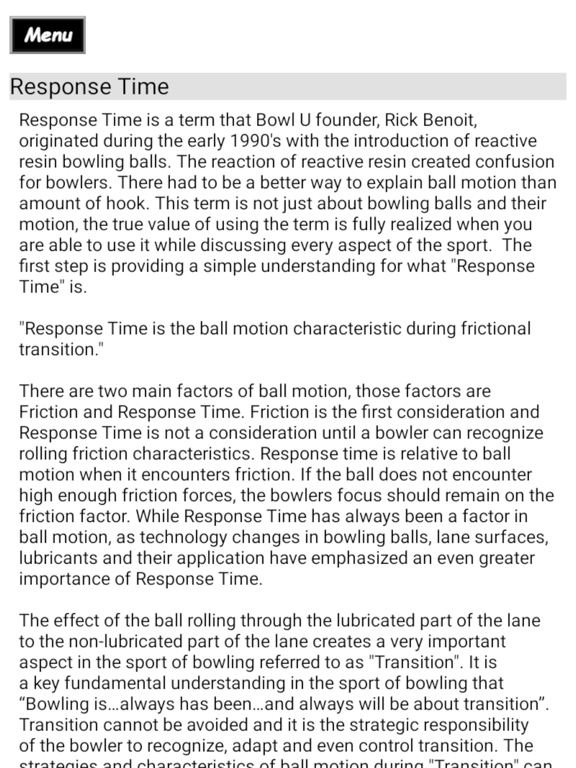 Bowl U iPad screenshot 8 - Sports app