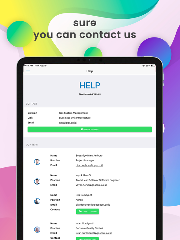 Screenshot #4 pour SIPGAS Mobile