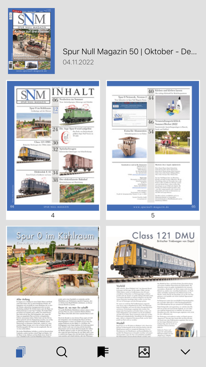 Spur Null Magazin App