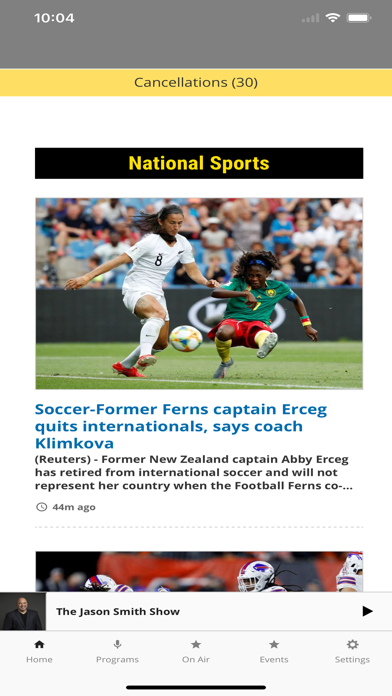 KWSN 98-1 / AM 1230 Screenshot