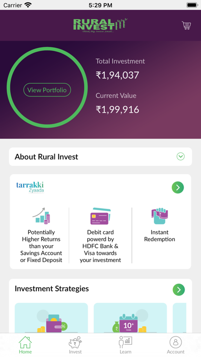 Rural Invest Screenshot