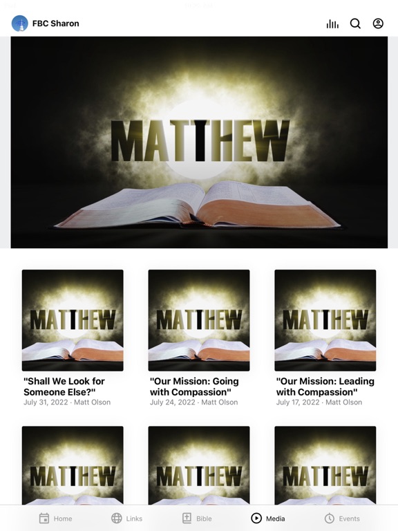 Screenshot #6 pour First Baptist Church of Sharon