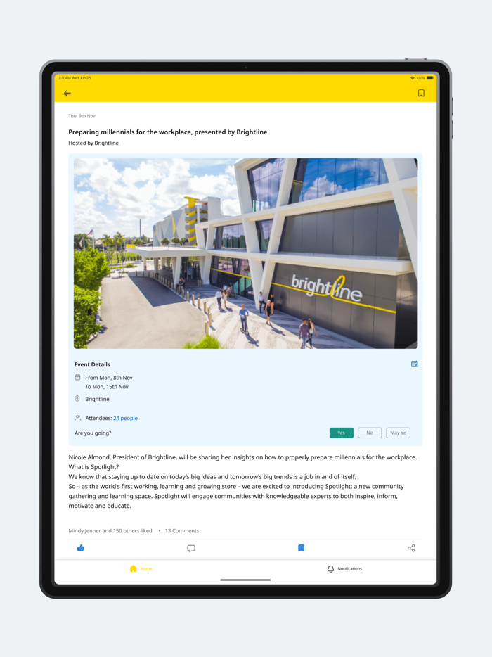 bConnected - Brightline