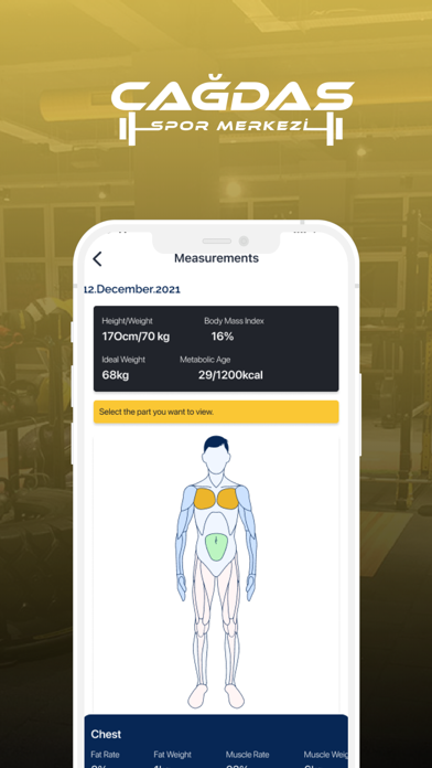 Çağdaş Spor Merkezi Screenshot