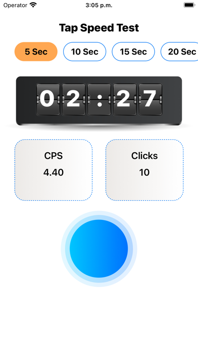 Workout for fingers Screenshot
