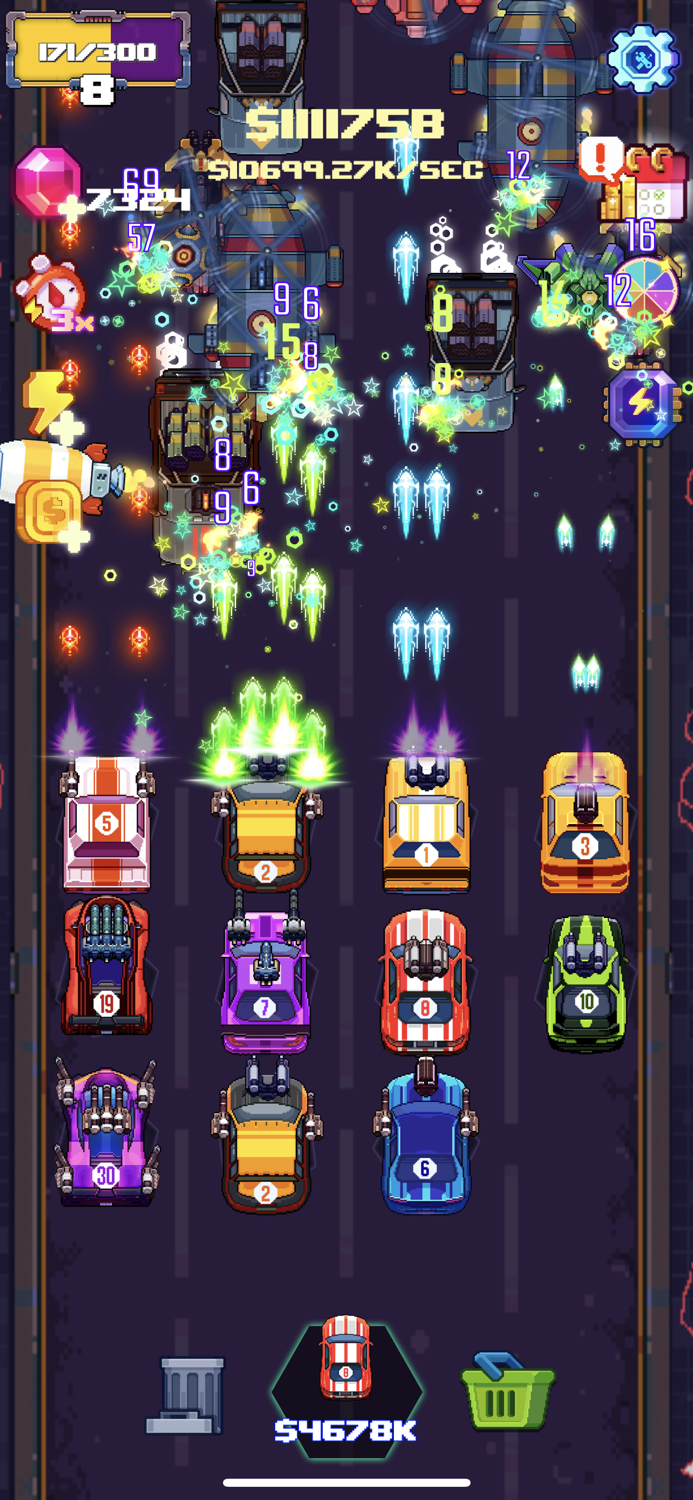 PixelCar Idle Defense