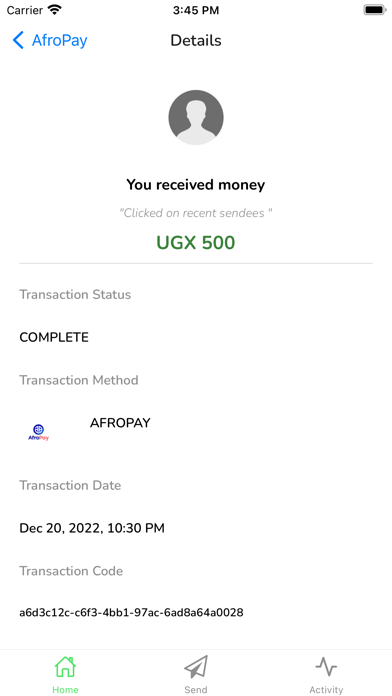 Afro Pay Screenshot