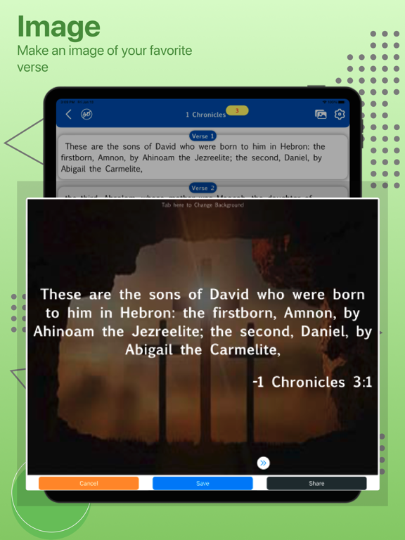 Catholic Bible Version iPad screenshot 5 - Reference app