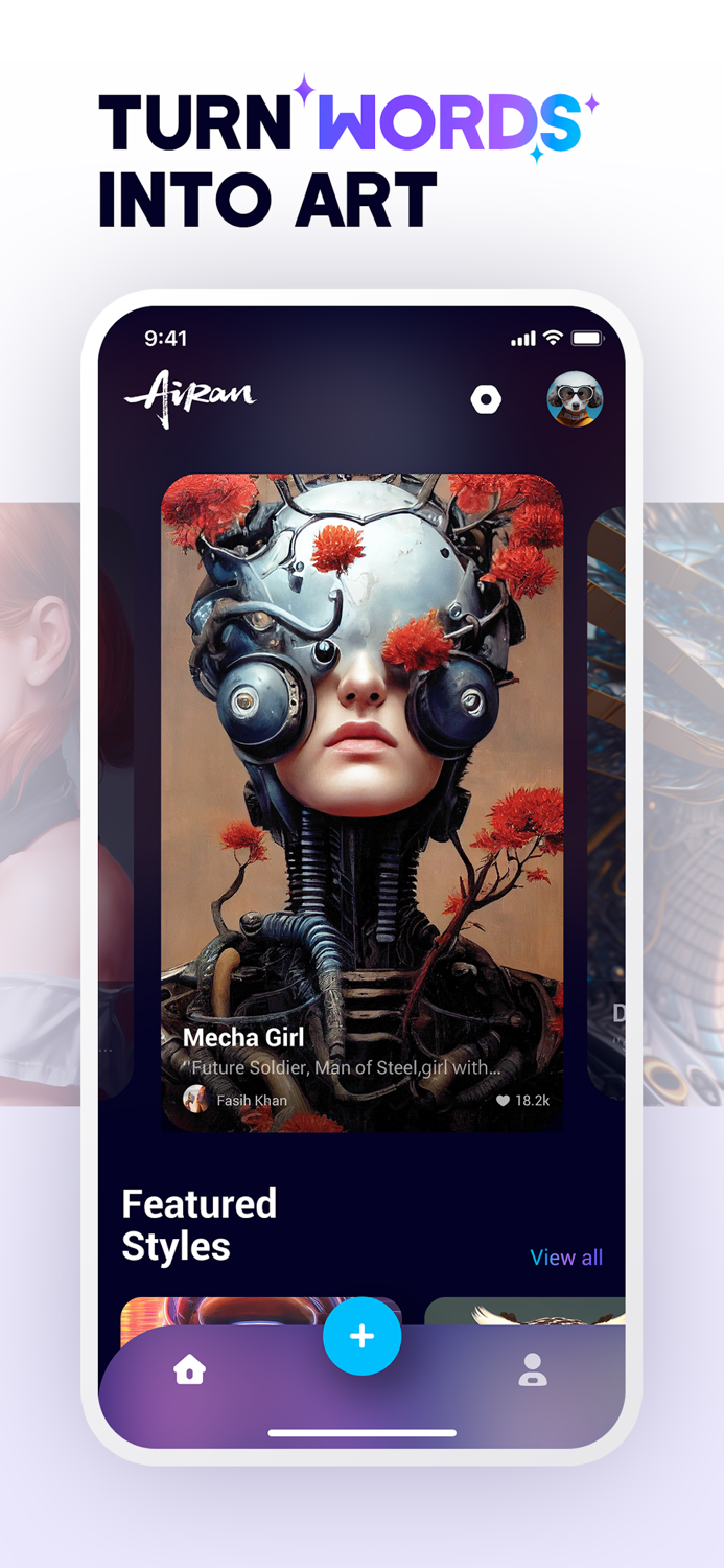 AiRan - AI Art Generator