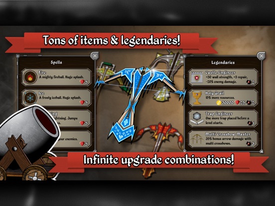 Grim Defender: Castle Defense iPad screenshot 7 - Games app