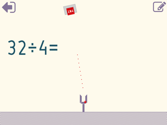 Math Shot Division iPad screenshot