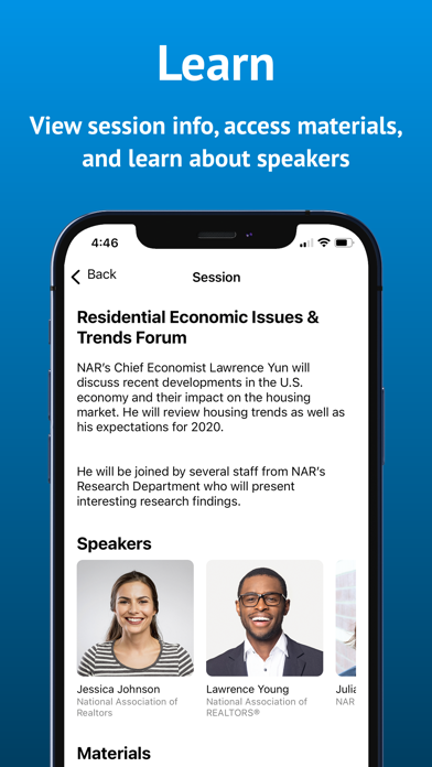 ABMA Meetings Screenshot