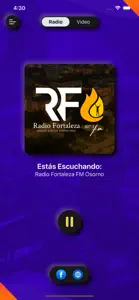 Radio Fortaleza FM Osorno screenshot #2 for iPhone