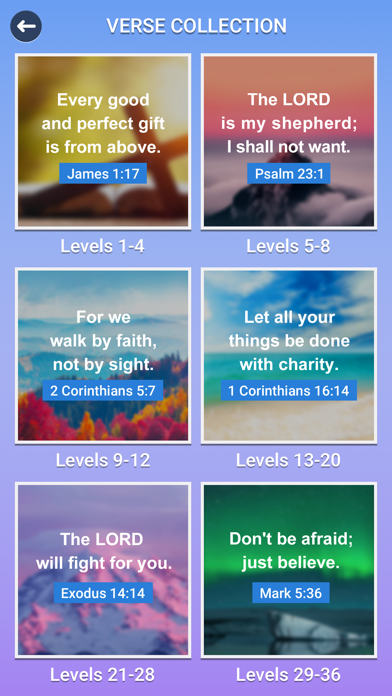 Holyscapes - Bible Word Game Screenshot