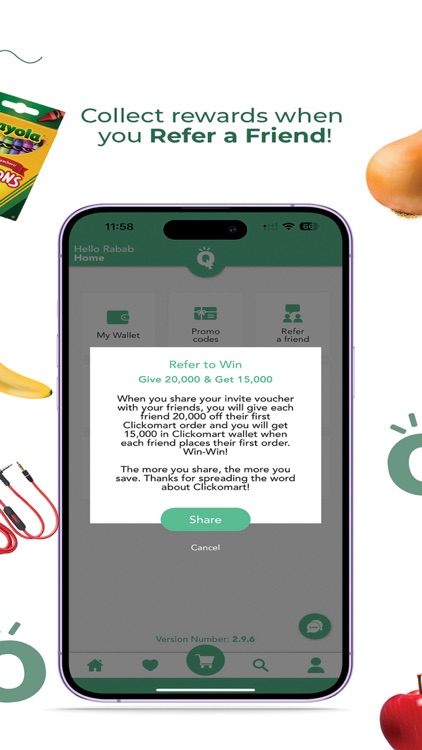 Clickomart Grocery screenshot-3