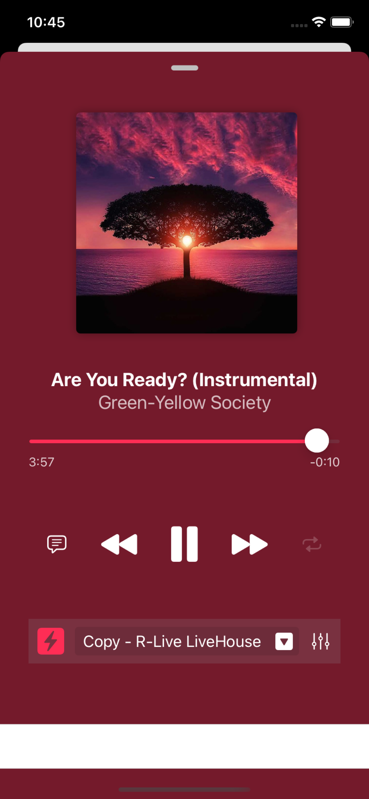 R-Live Music Player