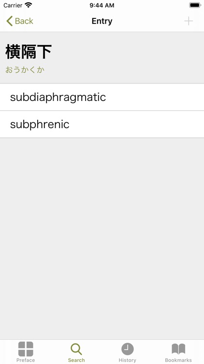 Medicine Terms Dict (Jpn-Eng)