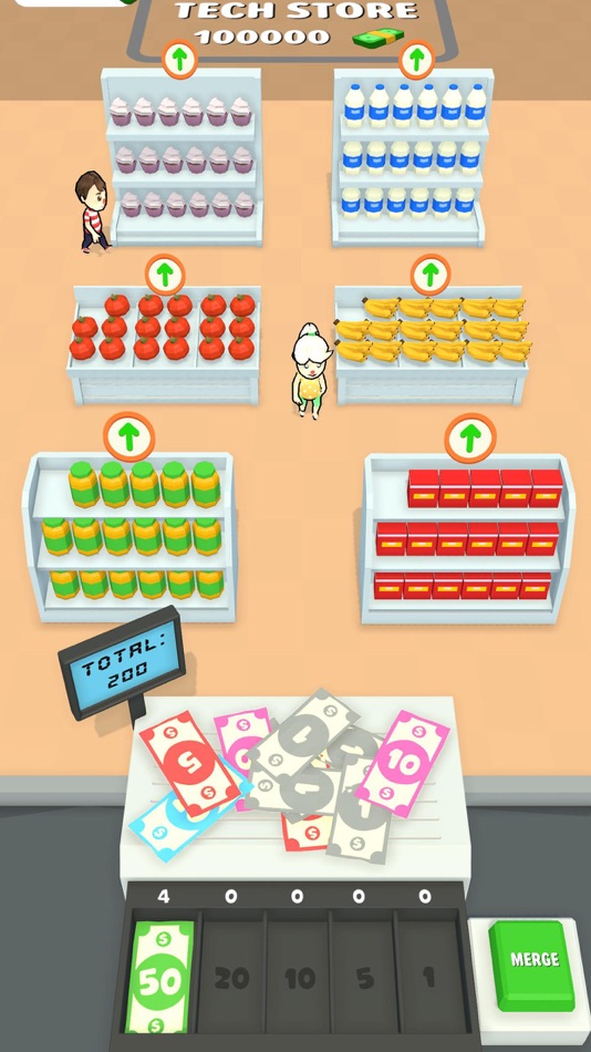 #6. Cashier Idle (iOS) 由: Core Game Studio