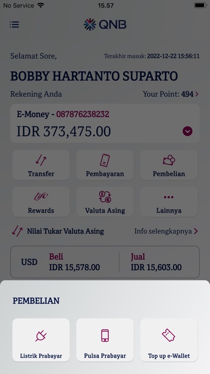 QNB Indonesia Mobile Banking screenshot-4