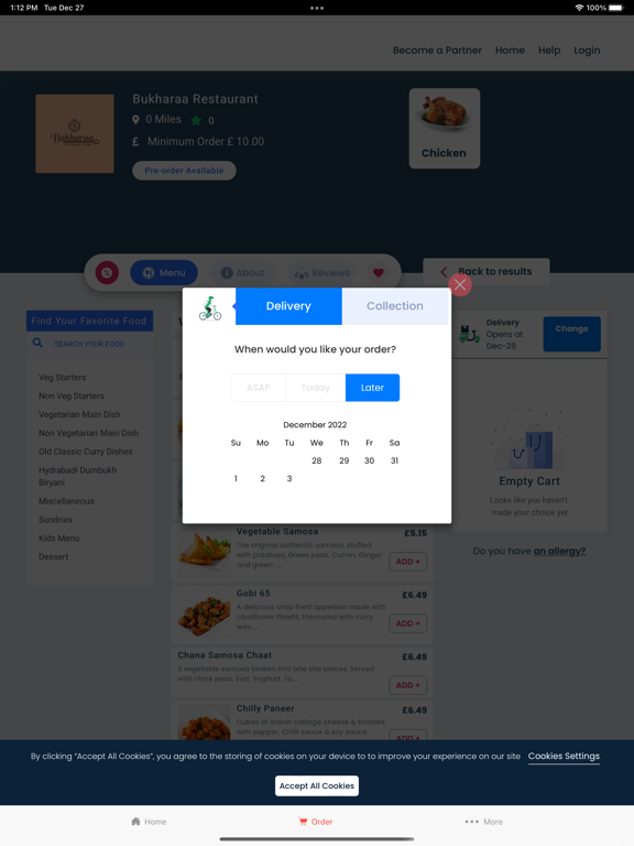Screenshot #5 pour Bukharaa Restaurant