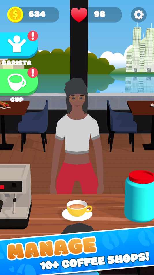 #5. Latte Art - Traveling Barista! (iOS) 来自: Mad Cow Studios Inc