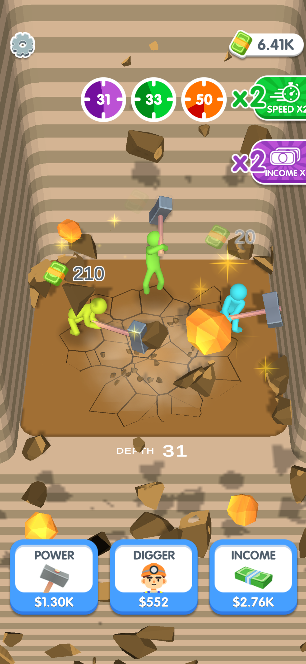 Idle Dig Dinos