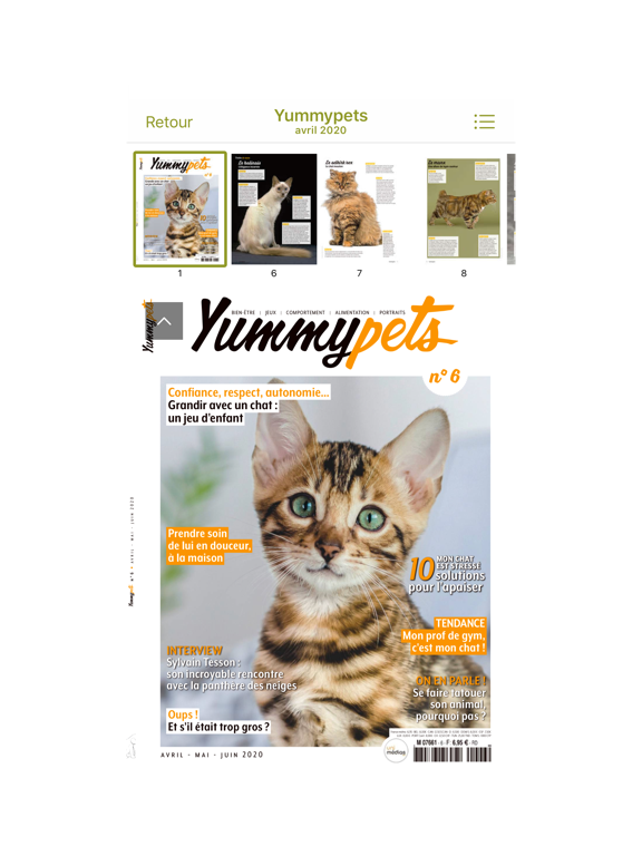 Screenshot #5 pour Magazine Yummypets