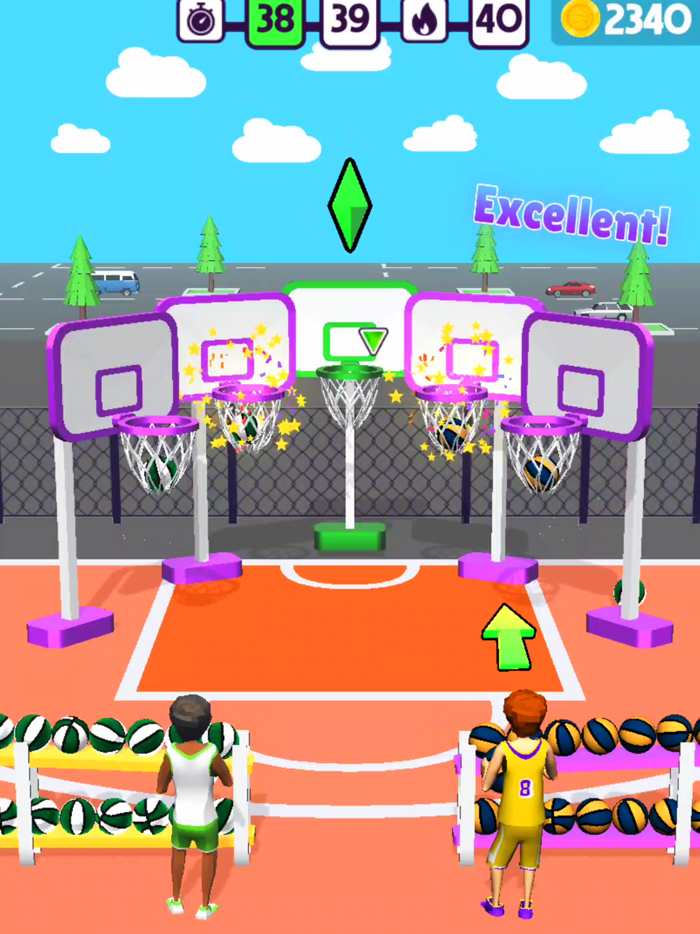 Epic Basketball Race