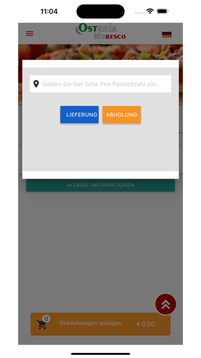 Pizzeria Osteria Moresco Screenshot